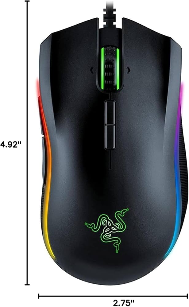 いわた Razer Mamba Wireless 極美品 ゲーミングマウス Razer Mamba Wireless Gaming Mouse: Chroma RGB Lighting