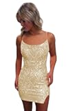 Sequin Homecoming Dresses Sparkly 2024 Tight Square Neck Short Formal Cocktail Party Mini Gowns