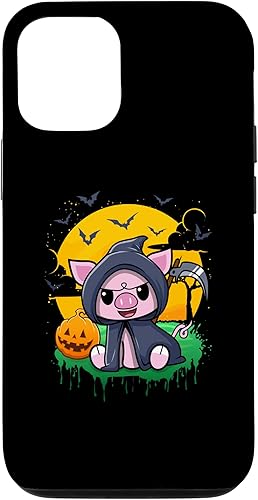 Miniatura 4 de iPhone 12 mini Pig Grim Reaper Trick Or Treat Halloween Costume Case