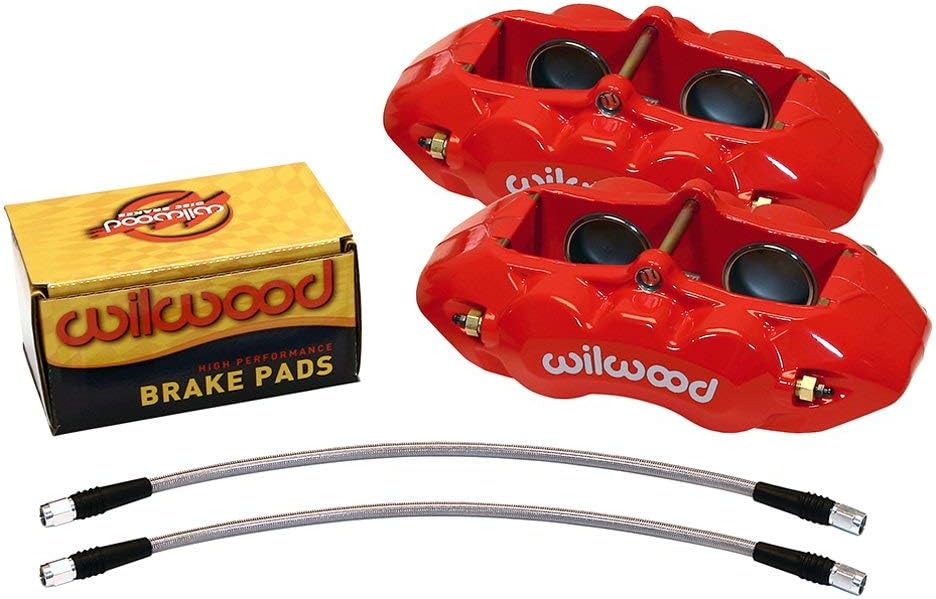 D8-4 Front Caliper Kit,Red