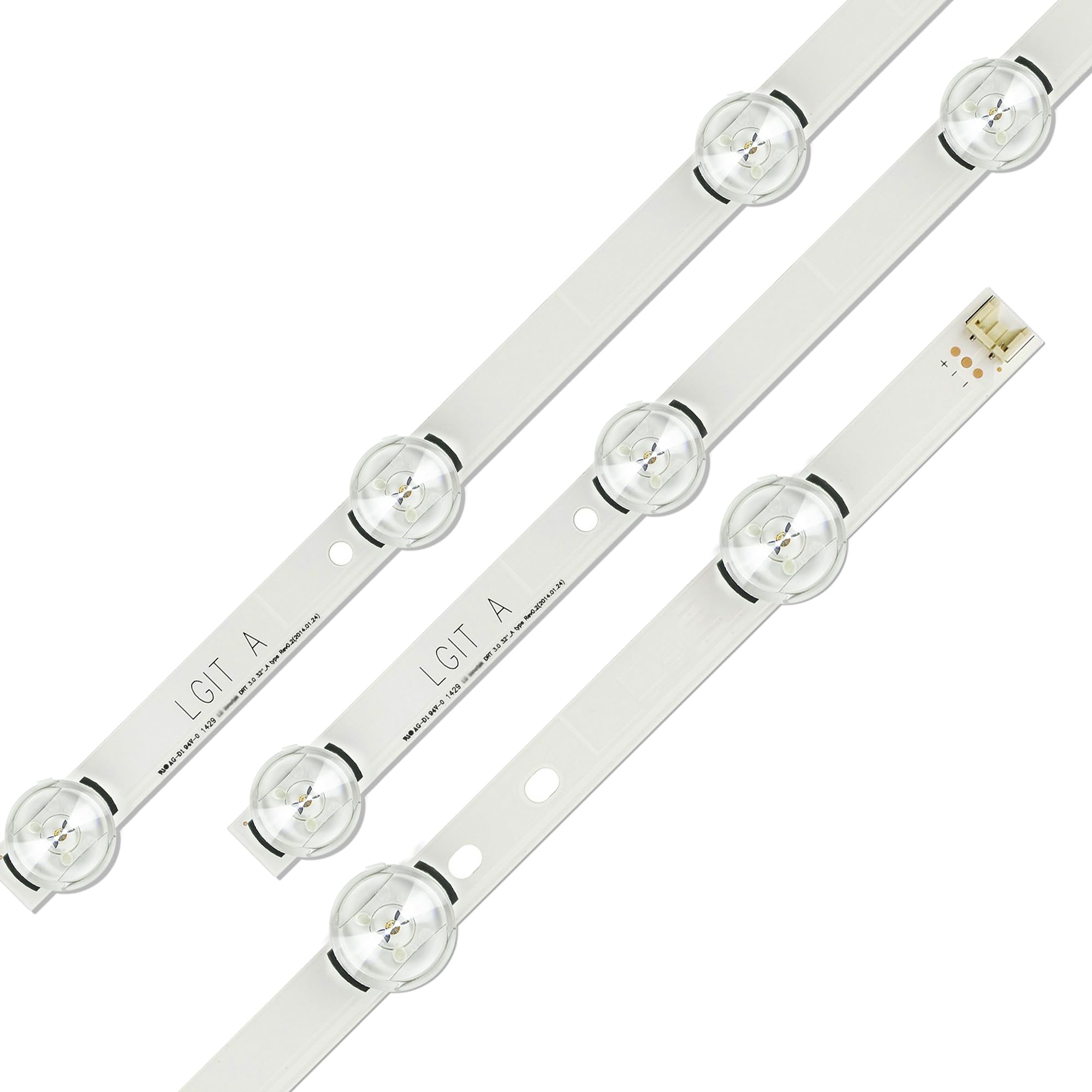 3pcs/set LED bar for LG 32LF630V 32LB552U 32LB550B 32LF 32LB5610 LGIT A