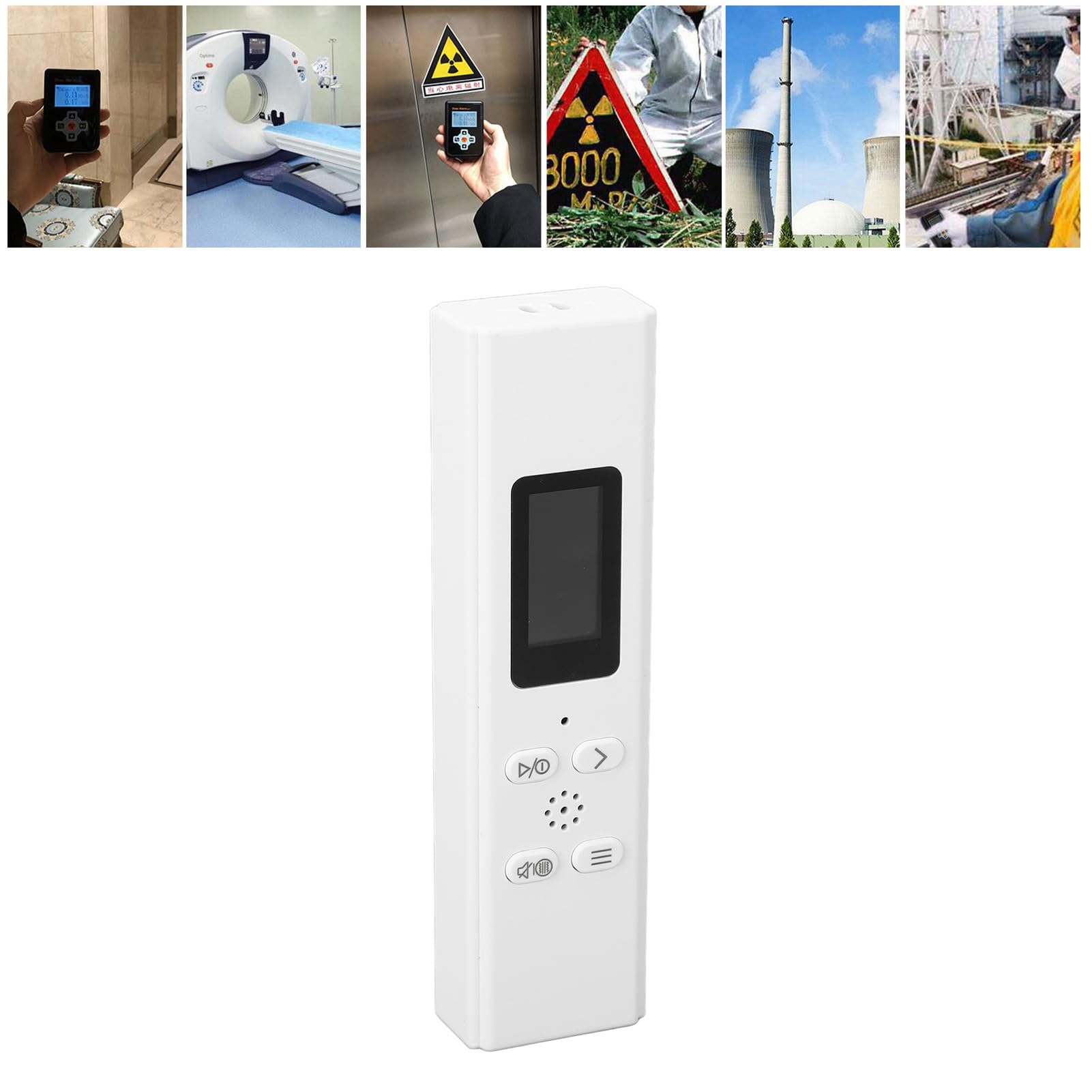 Digital Counter F8 Radiation Detector, Counter Radiation Monitor Dosimeter X ? ? Rays Tester Radioactive Detection Tool for Radiation Laboratory