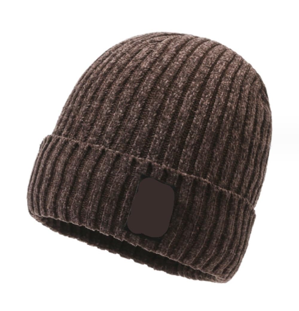 Mützen Winter Mützen Fischermütze Oder 2-in-1-Strickmütze Mit Normalem Bündchen Für Männer Und Frauen, Warme Rippe Wintermütze (Color : D, Size : One Size)