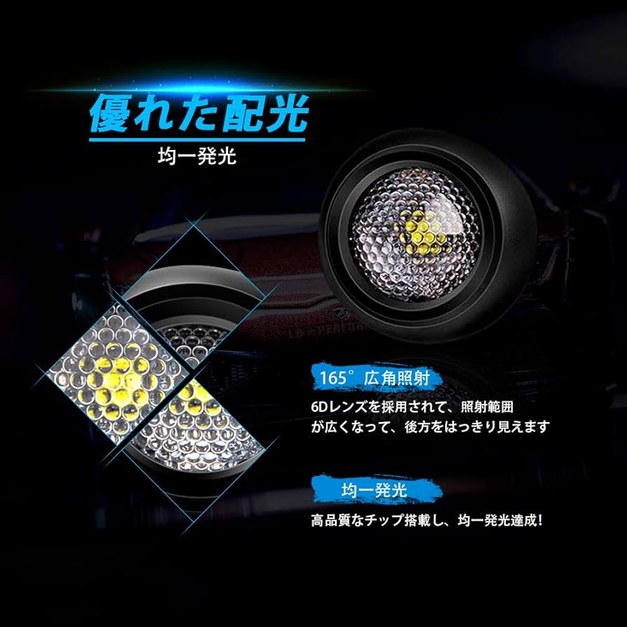 Amazon.co.jp: Largoods LED 5W T16 バックライト 6Dレンズ