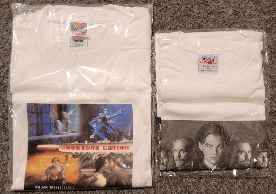 Amazon.co.jp: ディカプリオ ロミオジュリエット 仮面の男 ムービー T 