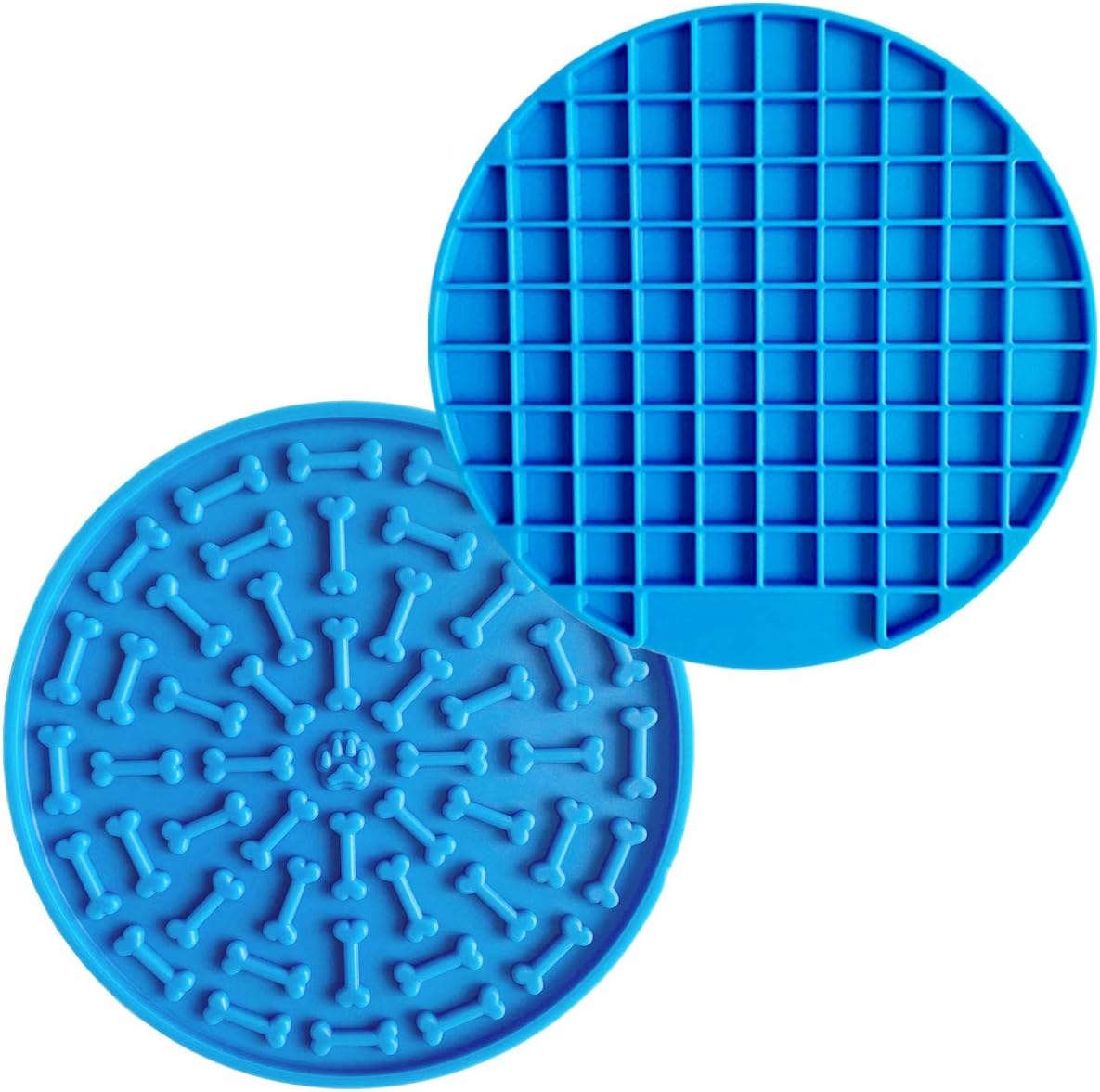 N-G Deokke Pad for Dog Lick 2pack,Slow Feeder Lick Mat and Dog Washing Distraction Device with Super Suction for Pet Bathing, Grooming,…