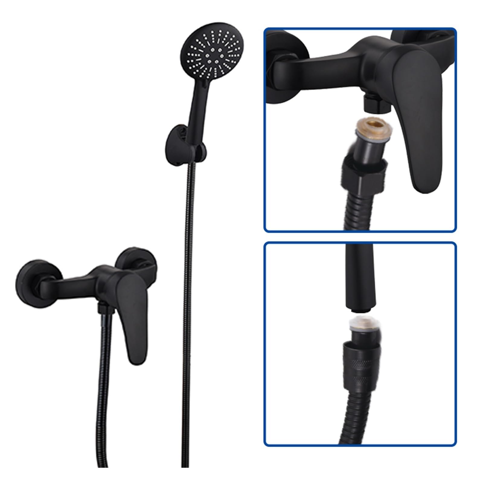 Grifo de cocina flexible tejido Conector de tubería de acero inoxidable Manguera de grifo de tubería de agua Adecuado for productos de lavabo de baño Accesorios de cocina