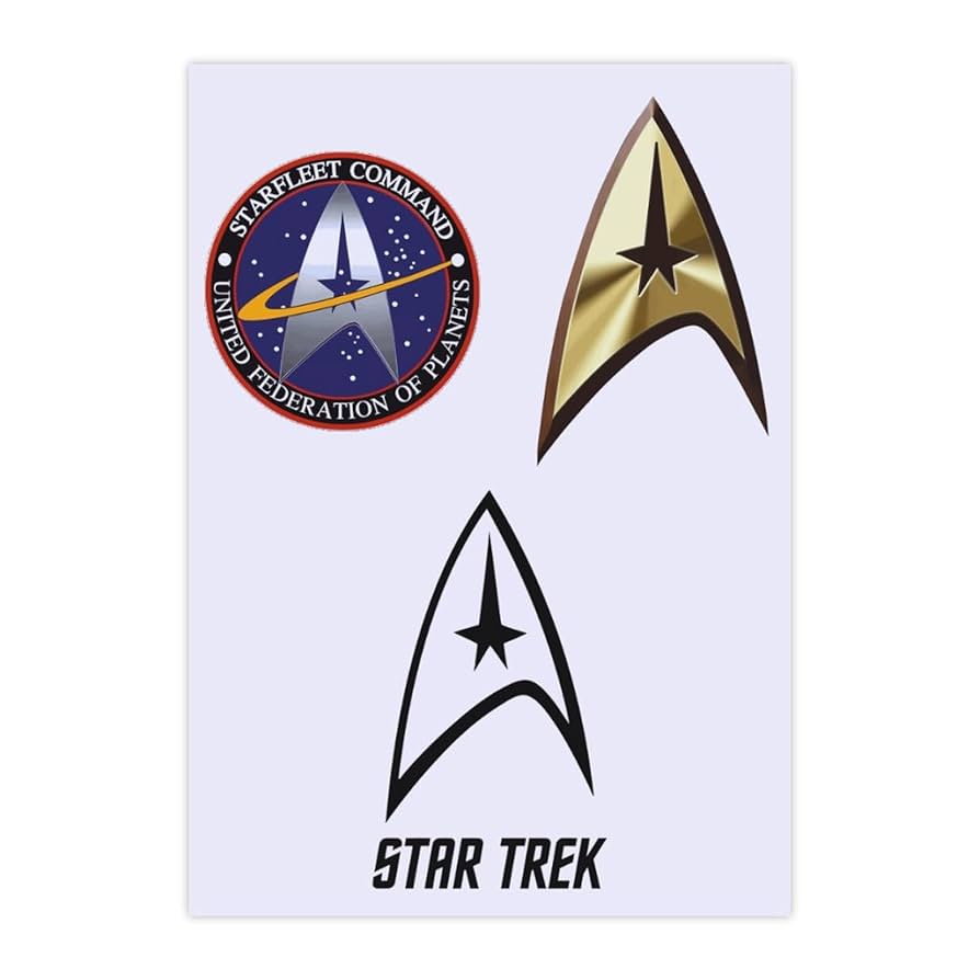 Amazon.co.jp: クリスタル ステッカー スタートレック スタート