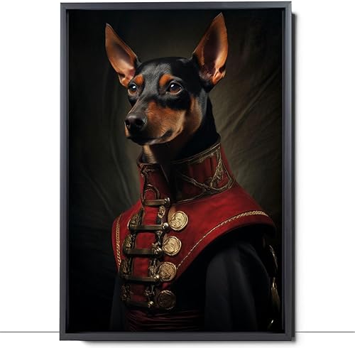 Miniatura 961 de Thuan Chow Chow Retrato de mascota con disfraz real de perro en un disfraz retrato de perro con vestimenta Retrato medieval de mascota retrato