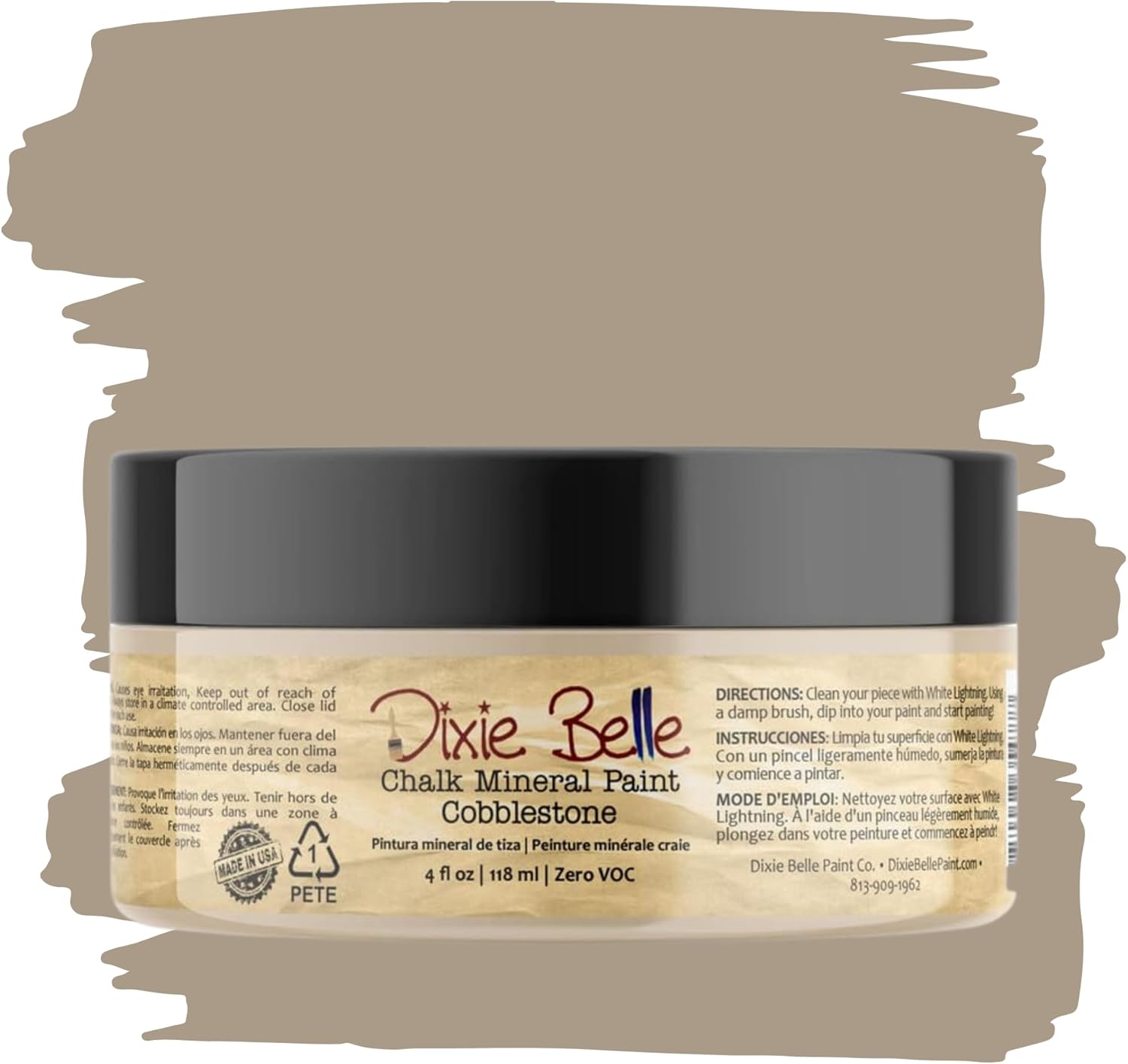 Dixie Belle Paint Company Chalk Finish Furniture Paint Cobblestone
