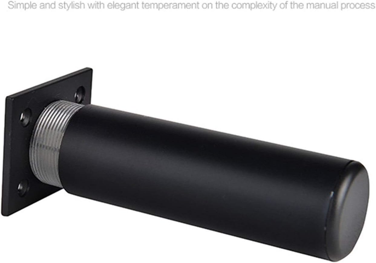 Sideboard Table Sofa Legs Home Anti Slip Adjustable Height Bedroom Aluminum Alloy Feet With Screws Sofa Bed Hardware Furniture Leg Living Room 4pcs (Color : 12cm)