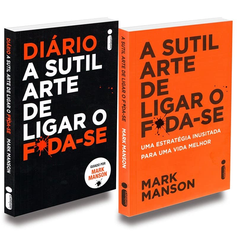 Kit Sutil Arte de Ligar o Foda-Se - Diário + Livro