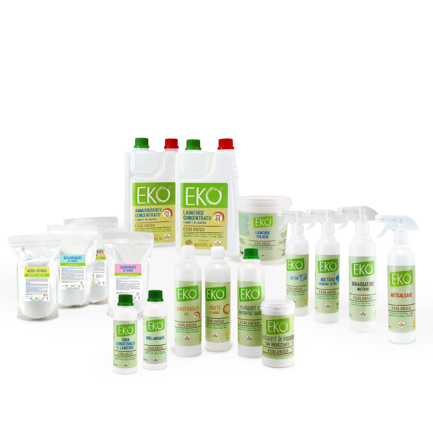 EKO Detersivi Ecologici per la pulizia della casa Eko Box Completo (Marsiglia)