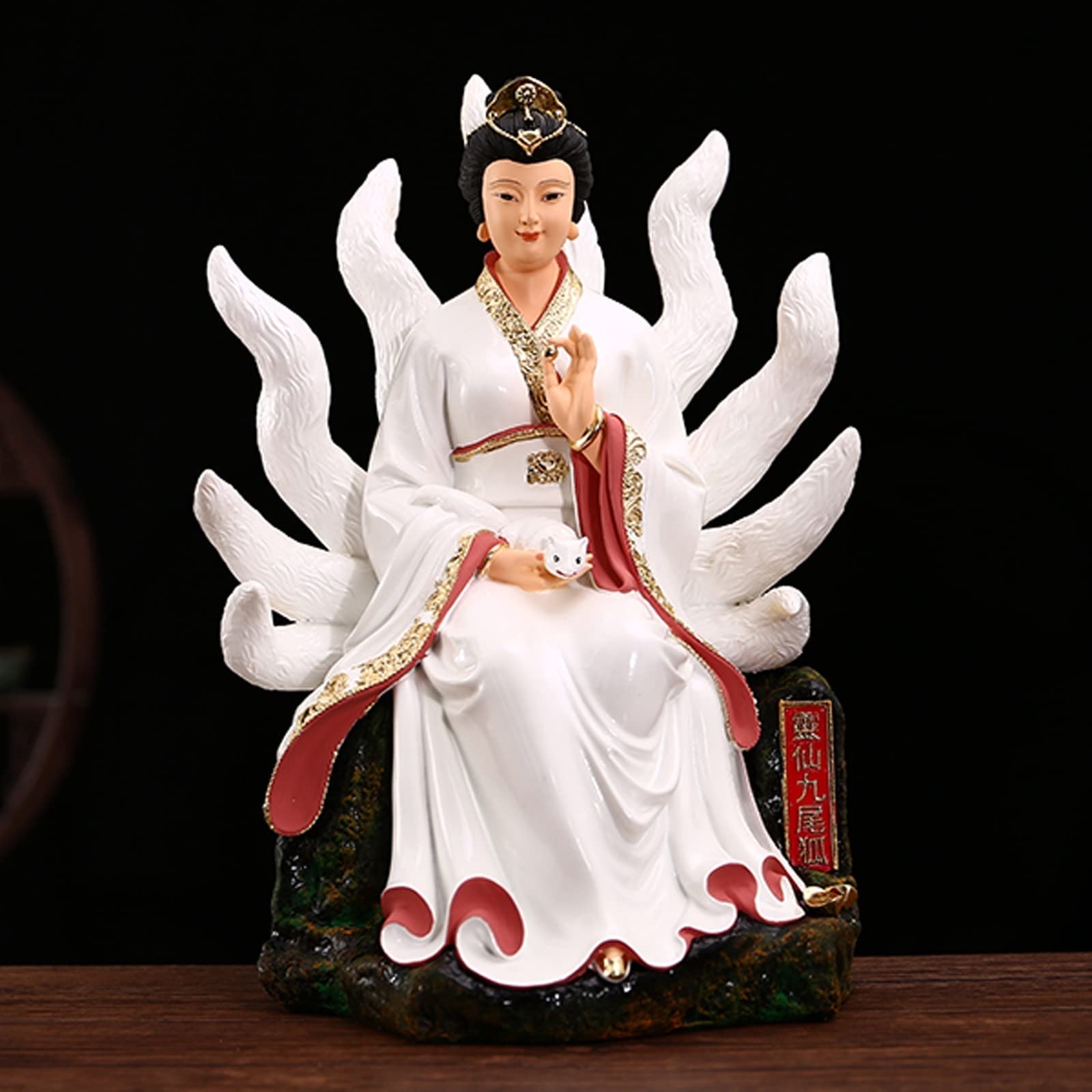 Statue de bouddha zen pour décoration de salon et séance de yoga à la maison