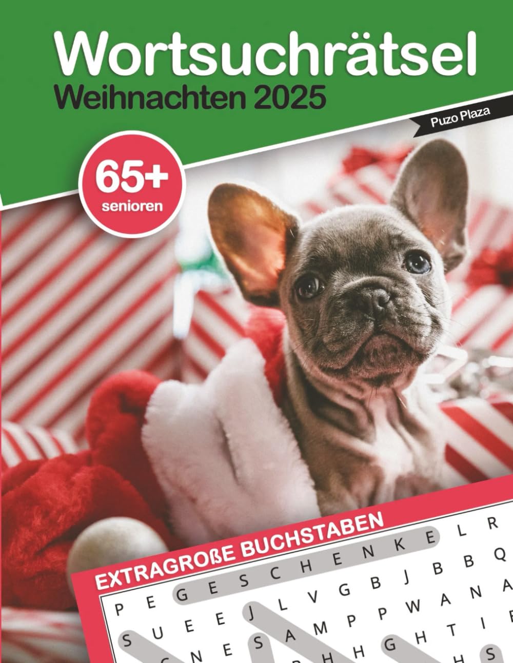 Wortsuchrätsel Weihnachten 2025: Extra Große Buchstaben für Senioren
