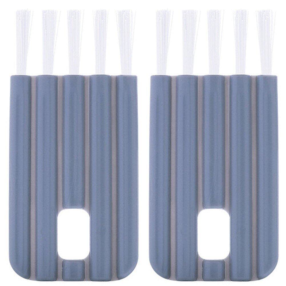 2pcs Gap Cleaning Brush Crevice Cleaning Tool Cup Lid Keyboard Bottle Mouth Brush Curved Handle Cleaning Brush