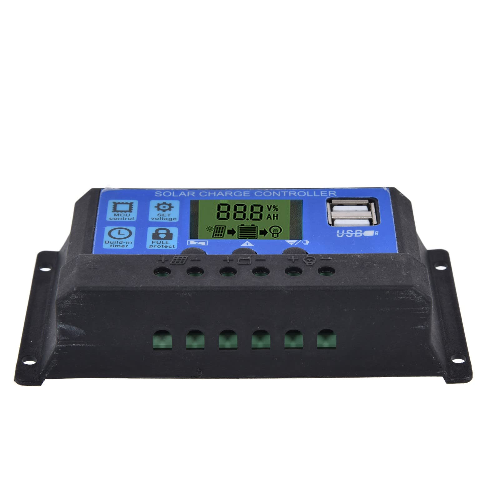 Cocoarm 2 Paczki Zestawu Paneli Słonecznych Moduł Fotowoltaiczny z Krzemu Monokrystalicznego 15 W X 2 z Regulatorem ładowania Słonecznego 50 A Elastyczny Panel Do Samochodu RV Jacht Statek Do Użytku