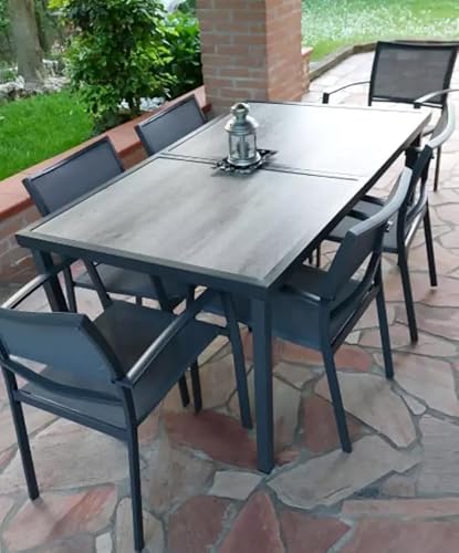 Garden Dining Table and Chairs Outdoor Pat...