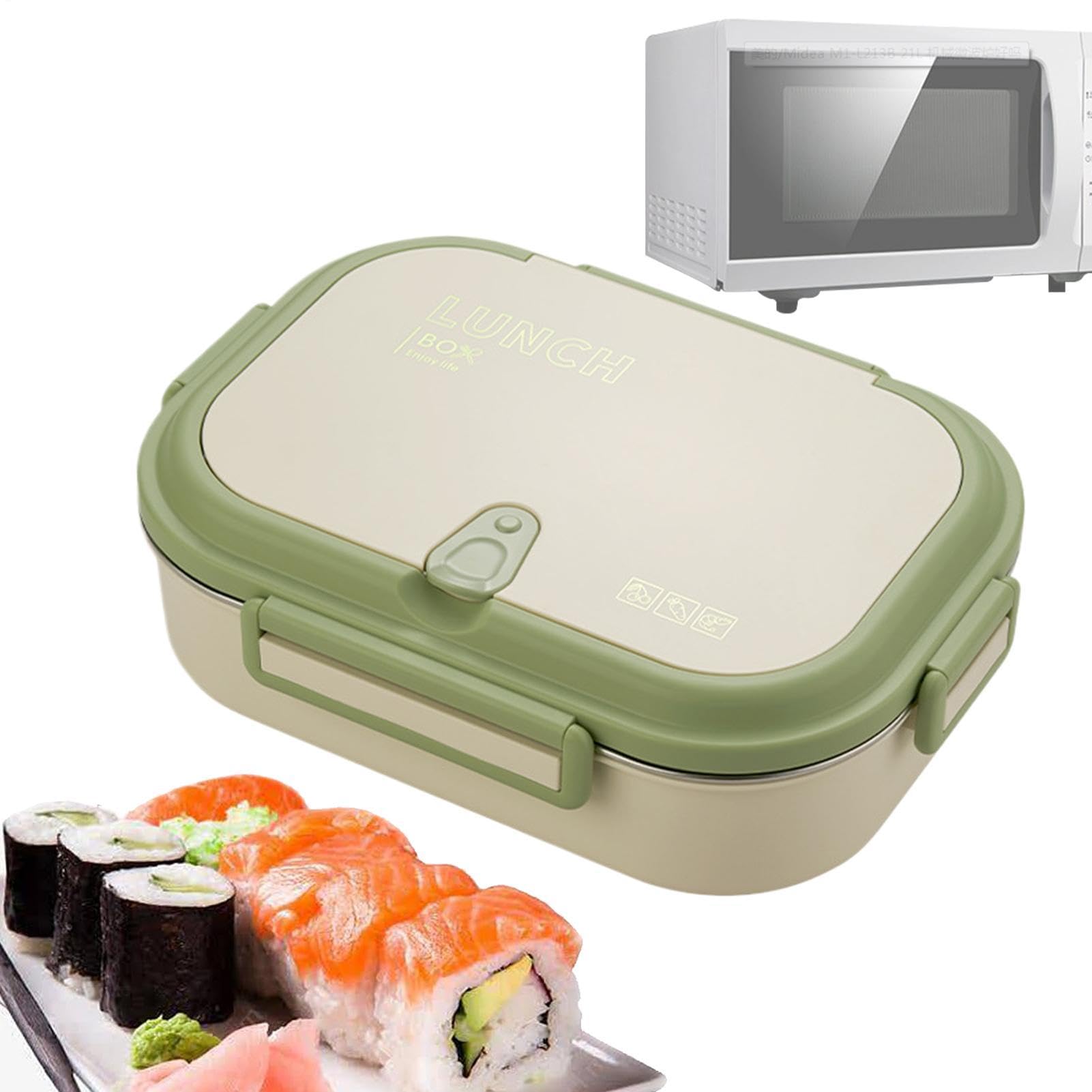 Boîte Repas Enfant Portable Grande Capacité Avec Baguettes Cuillère