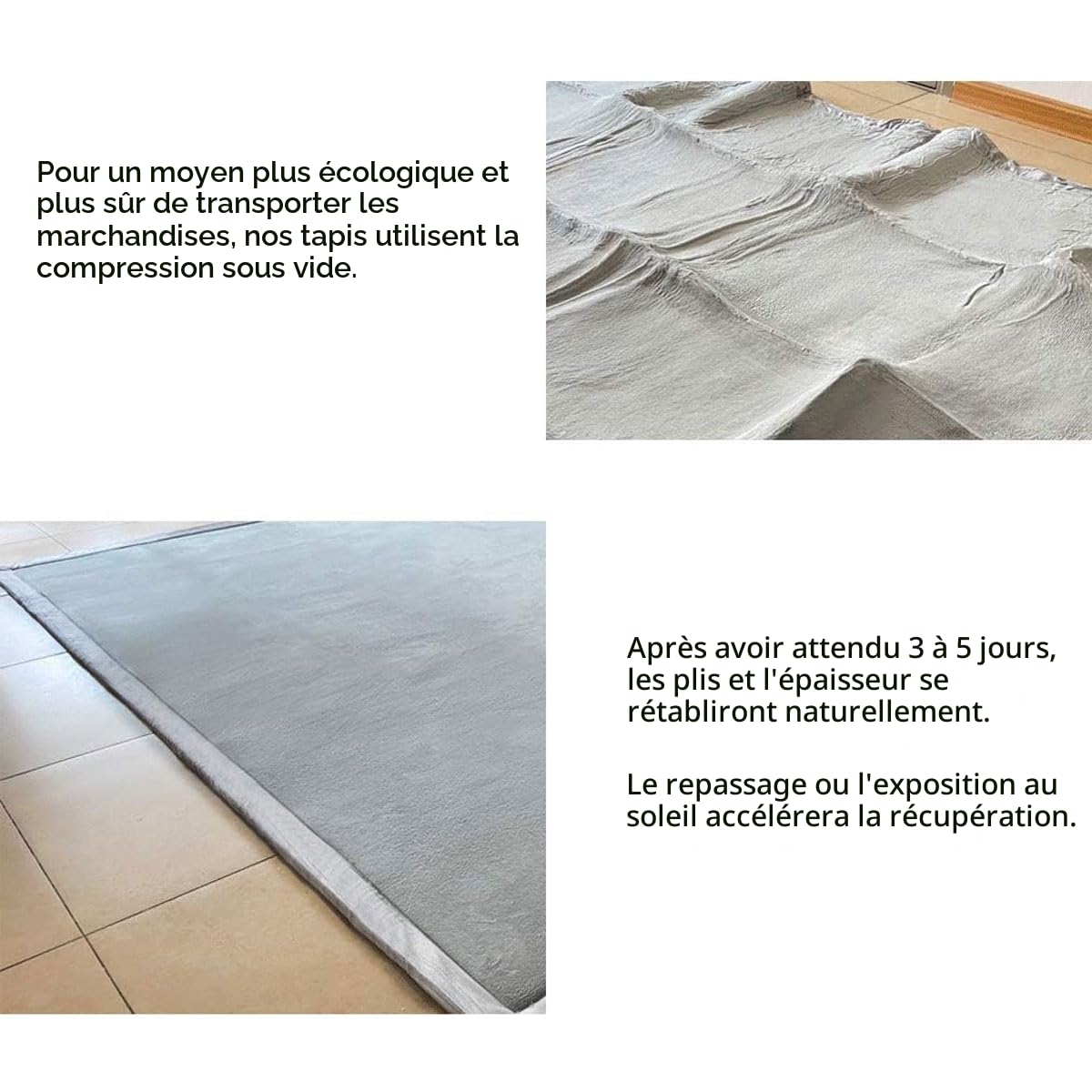 Tapis Rampant Enfant, Chambre Enfant Tapis, 2,5 cm Plus épais, pour Chambre d'enfant, Animal de Compagnie, Chambre à coucher-Bus-100 * 200cm
