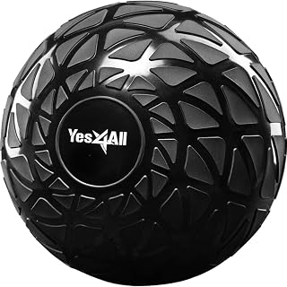 Yes4All Slam Ball PVC Non-Bounce Training Ball, Weighted Exercise with Anti-Slip Texture for Home Gym Workouts, 3kg to 10kg