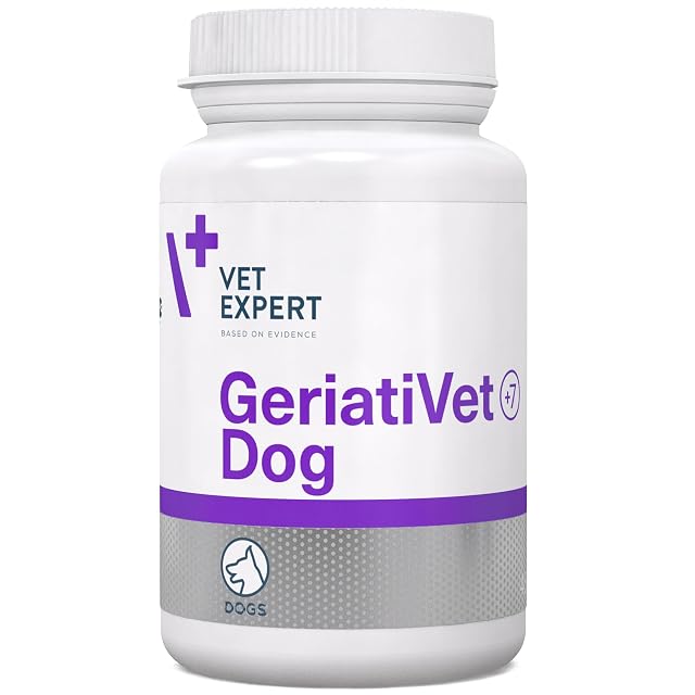 VetExpert GeriatiVet Dog - por la vitalidad del Perro. para Perros pequeños de hasta 15 kg de Peso