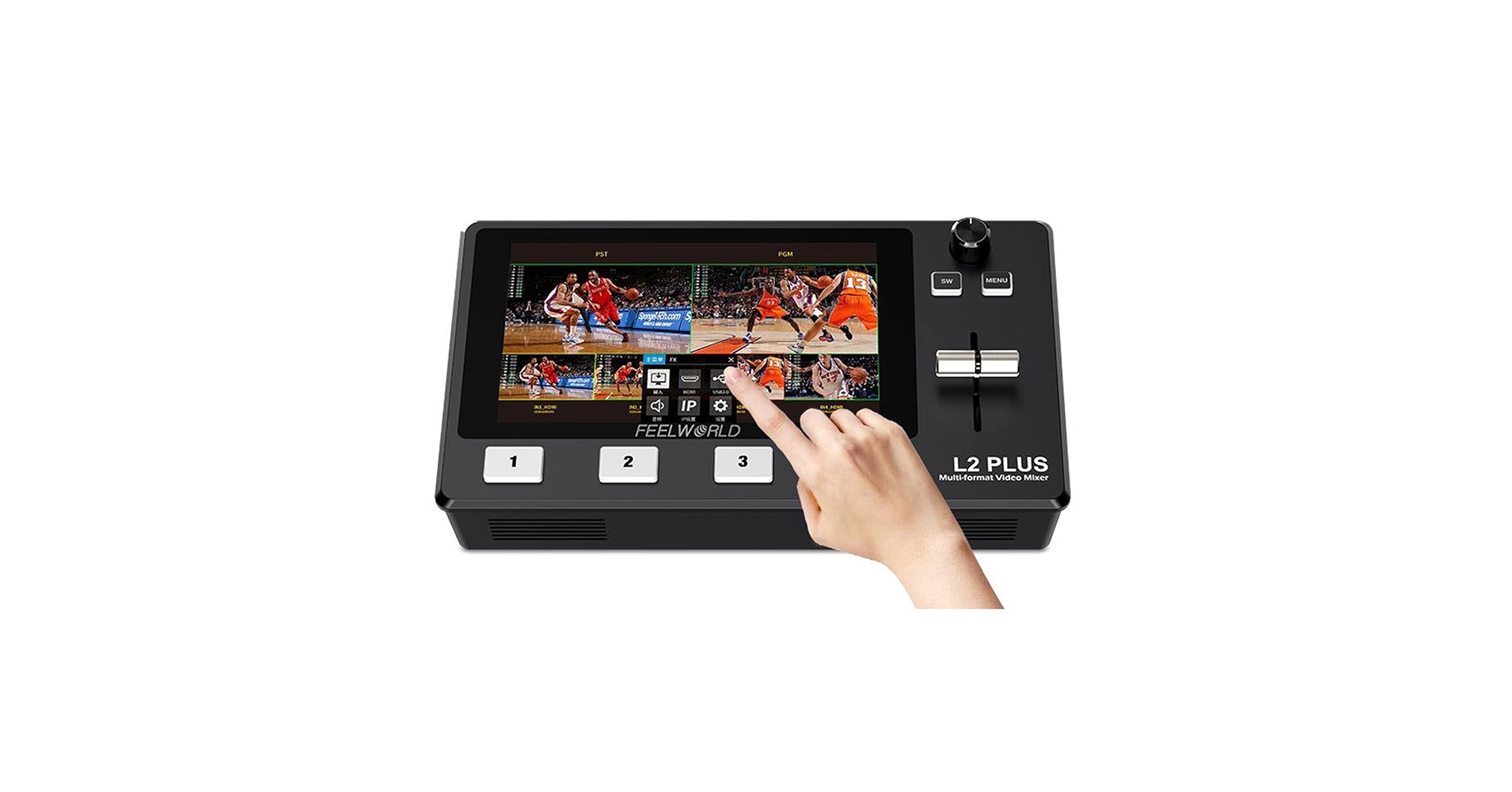 Amazon.com: FEELWORLD L2 Plus Multi-Camera Video Mixer