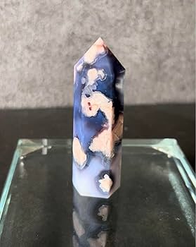 さゆり※✩桜瑪瑙タワー2本セット 希少桜瑪瑙 さゆり※✩桜瑪瑙タワー2本セット 希少桜瑪瑙 桜瑪瑙 ポイント タワー