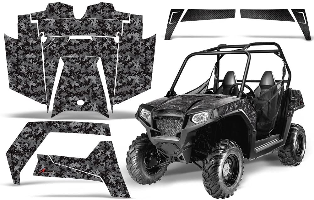 AMR Racing Full Custom UTV Graphics Decal Kit Wrap Butterfly Pink