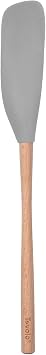 Tovolo, Scraper Jar Flex Core Wood Handle Gray