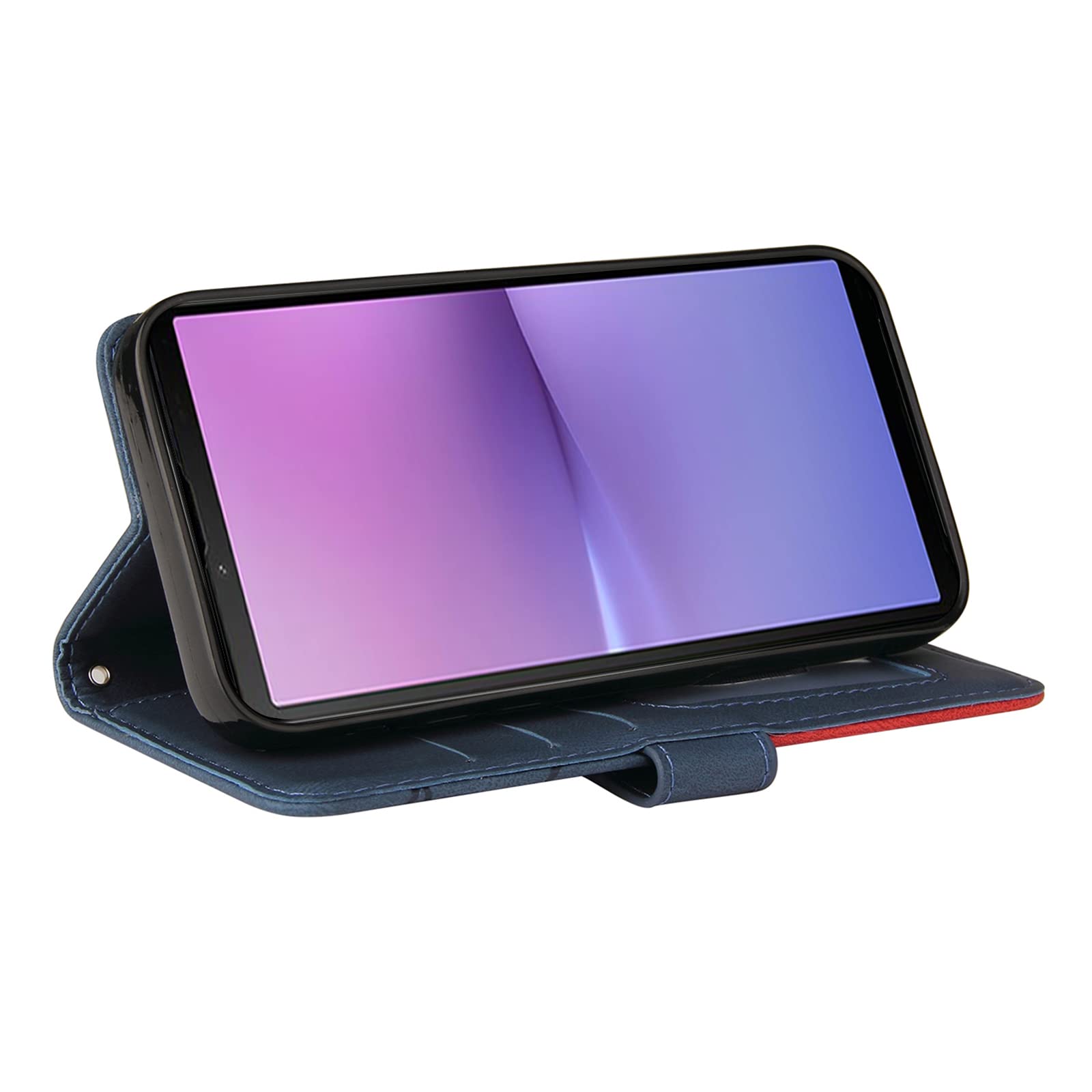 Custodia per Sony Xperia 10 III Portafoglio Cover Ecopelle Magnetica