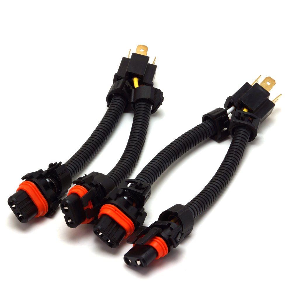 Amazon | zmart H4 Hi/LoからHB 変換 ハーネス 4灯 同時点灯 ヘッド