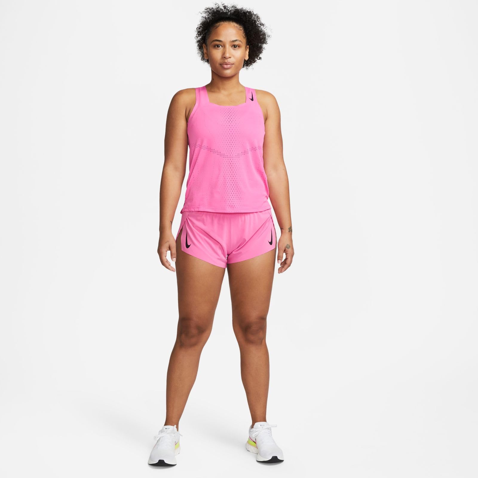 NIKE W Nk Dfadv Aroswft Singlet Camiseta de Tirantes para Mujer