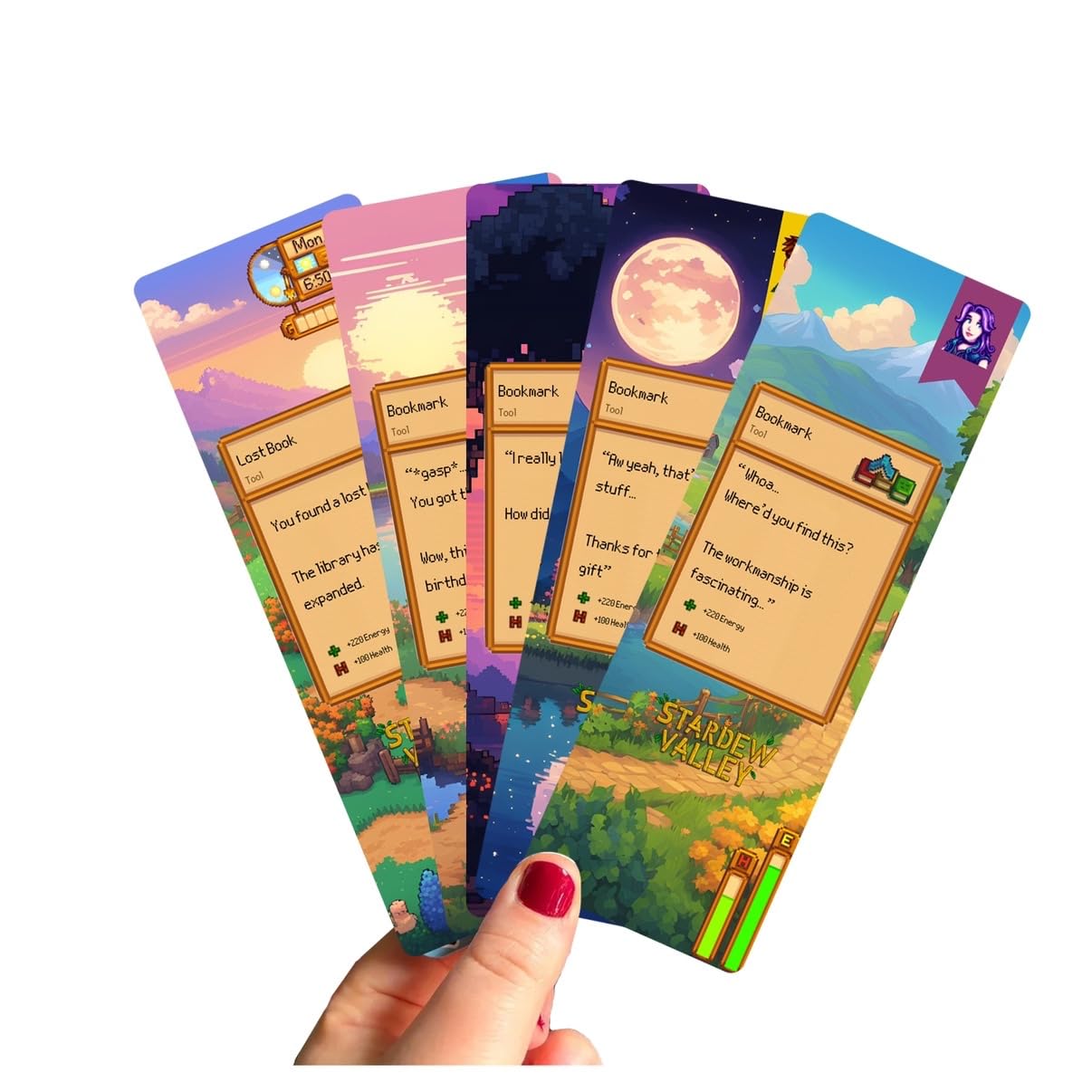 Stardew Valley Pixel Art Bookmarks Review