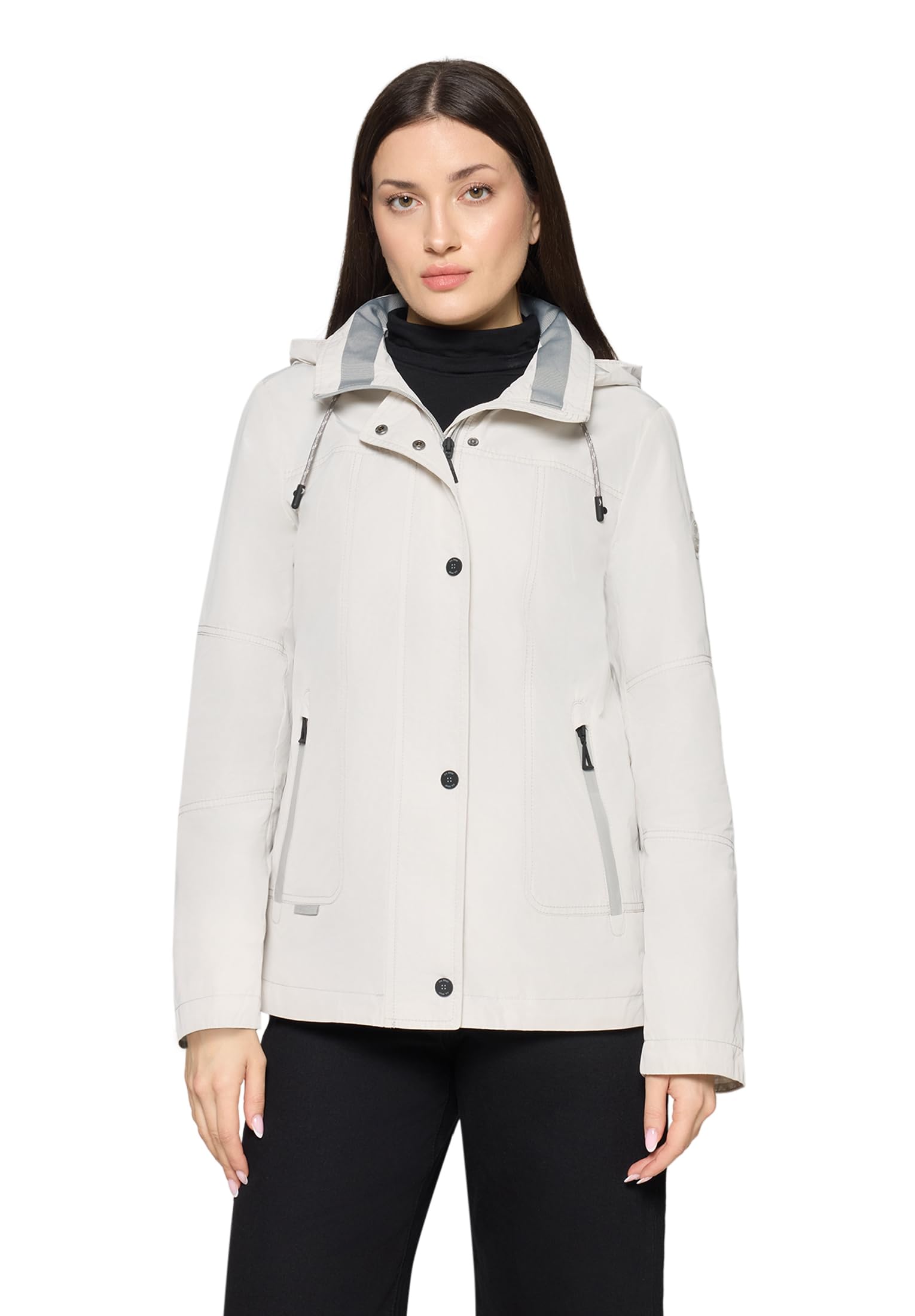 Gil Bret Damen Sommerjacke mit Abnehmbarer Kapuze