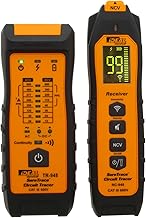 Ideal Electrical SureTrace Plus Circuit Tracer (61-948) 0-600 Volts AC/DC with Built-in Continuity Test and High-Visibility Displays — Find Breakers, Fuses, Wires, Dead Shorts, and Splice Errors