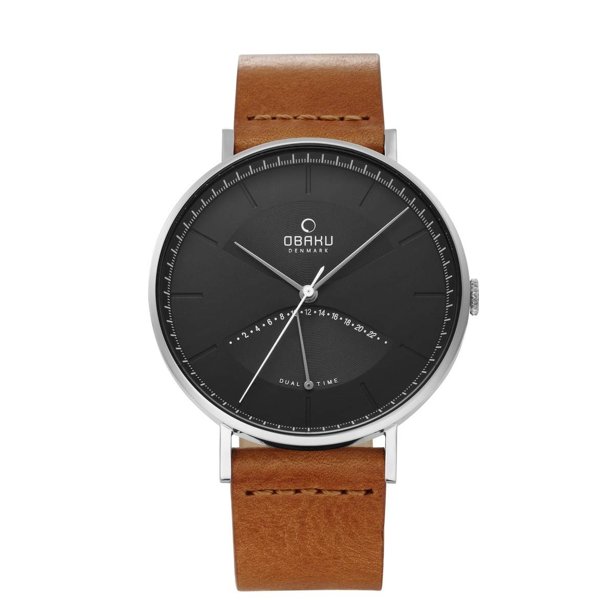 Obaku Analog Black Dial Mens Watch-V213GUCURZ (B0784ZNRDF) Amazon Price History, Amazon Price Tracker