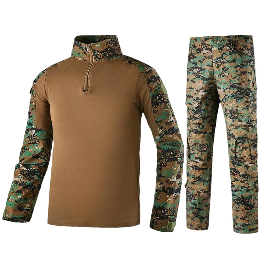 Set di pantaloni tattici tattici mimetici tattici da caccia per attività all'aperto