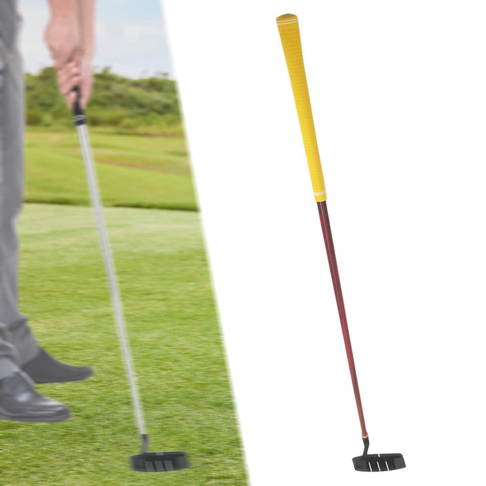 Golf Putter, Robuster Putting Schläger Aus Aluminiumlegierung mit Rutschfestem Griff, Tragbarer Rechtshänder Putter, Trainingsschläger für Den Gartenr
