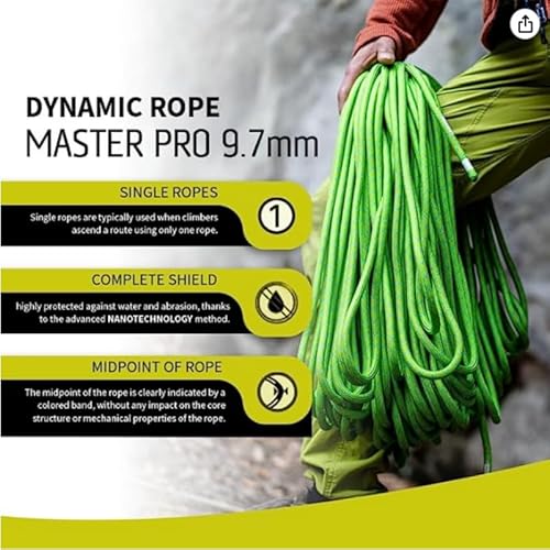Tendon D097TP41C000C Master Pro 9.7 - Uiaa Certified Dynamic Rope thumb #5