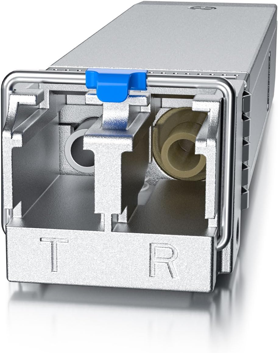 1 Pack of 10GBase-LR SFP+ Transceiver,Compatible with Intel E10GSFPLR and 1 Pack of 10Gb PCI-E NIC Network Card