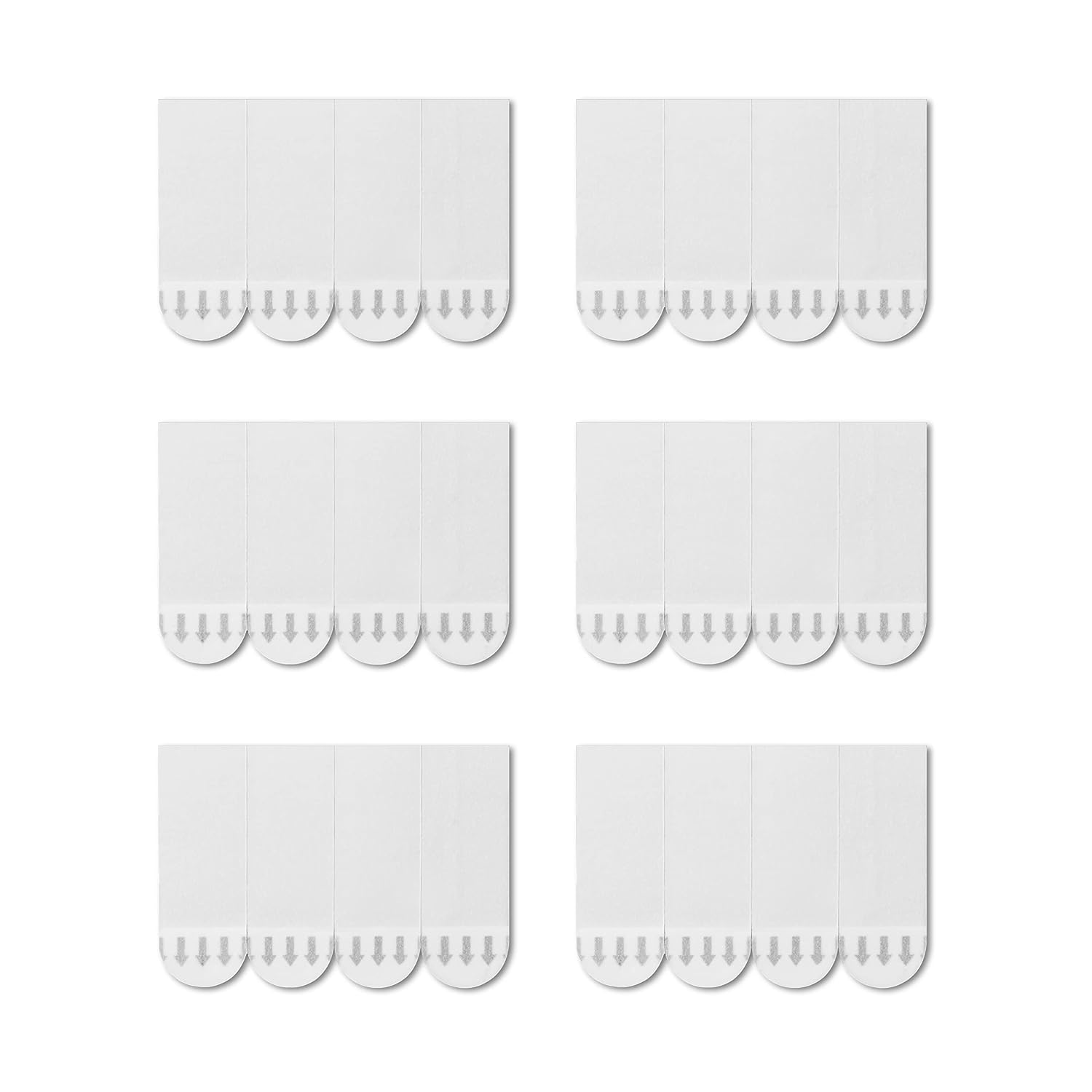 MOVELYST 120 Pieces Poster Strips, No Tools Removable Adhesive Refill Strips Damage Free, Waterproof Replacement Hanging Strip for Posters, Indoor Wall Hooks and Wall Décor