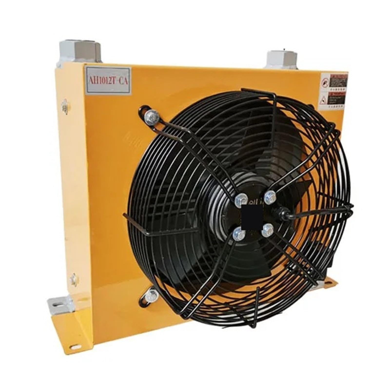 Refroidisseur d'air hydraulique AH1012T/AH0608T-60L, radiateur d'huile refroidi par air, refroidisseurs d'huile hydrauliques en aluminium à ailettes, 100 L/MIN 60 L/MIN Grande zone de dissipation ther