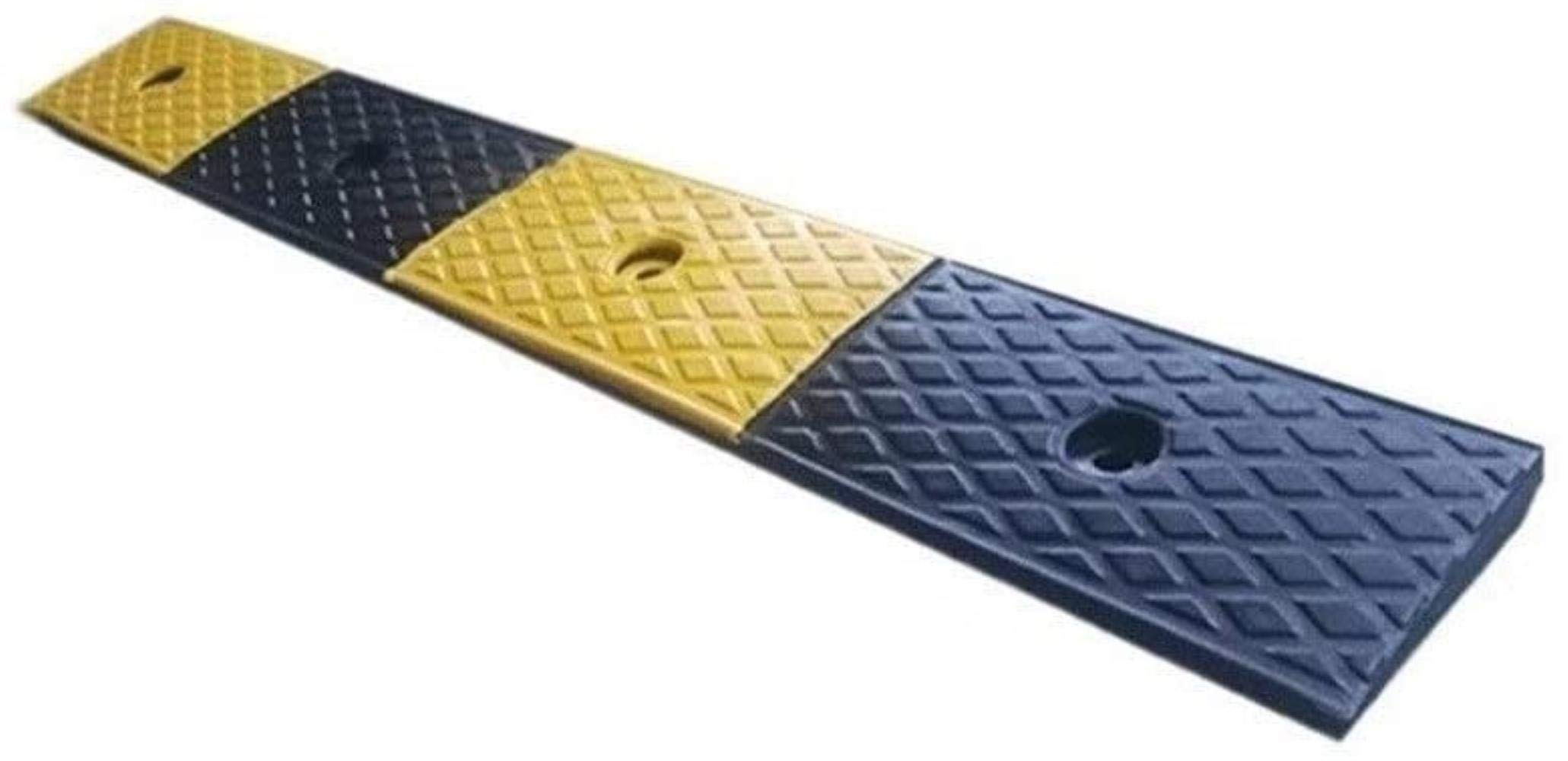 Umbral de goma for rampa, rampa móvil, alfombrilla for pendientes for scooter, rampas de seguridad for escalones al aire libre, rampas for umbral de puerta de villa, rampas de servicio multifunción (1