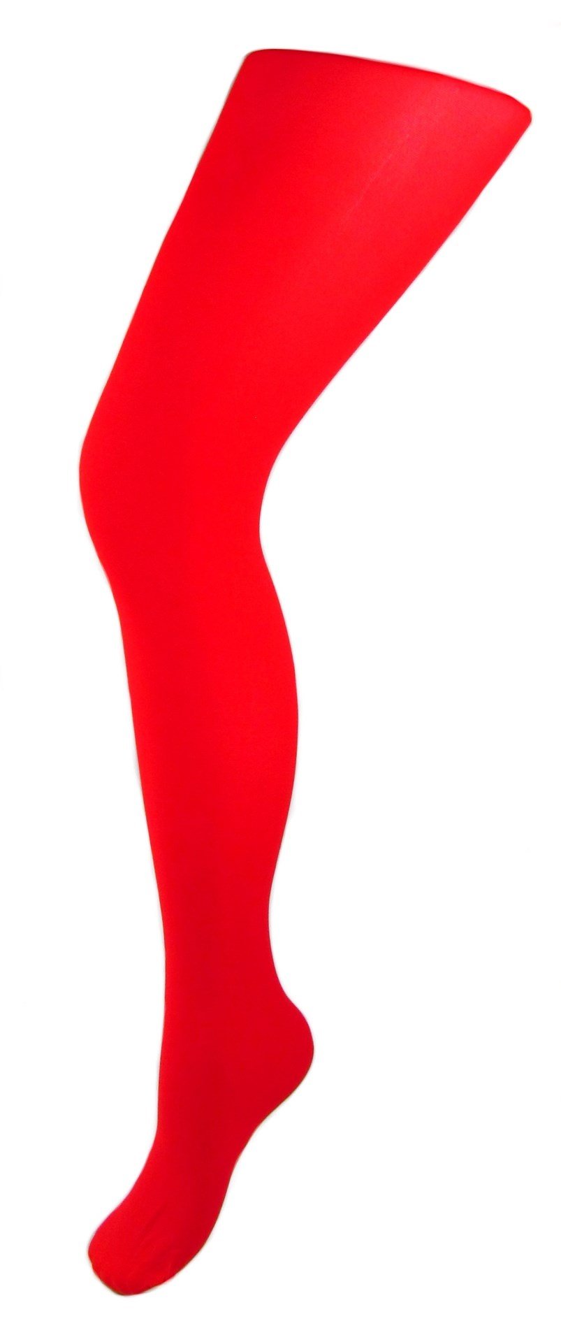 Silver Legs 40 Denier Semi-Opaque Tights - Red - One Size