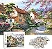 ANDSTON Puzzle 1000 Teile für Erwachsene 1000 Teiliges Puzzle | Summer Creek Bridge | Lernpuzzles für Erwachsene 1000 Stück Puzzle für Kinder, Puzzlespiel Herausforderndes Puzzlespiel Home Wall Decor