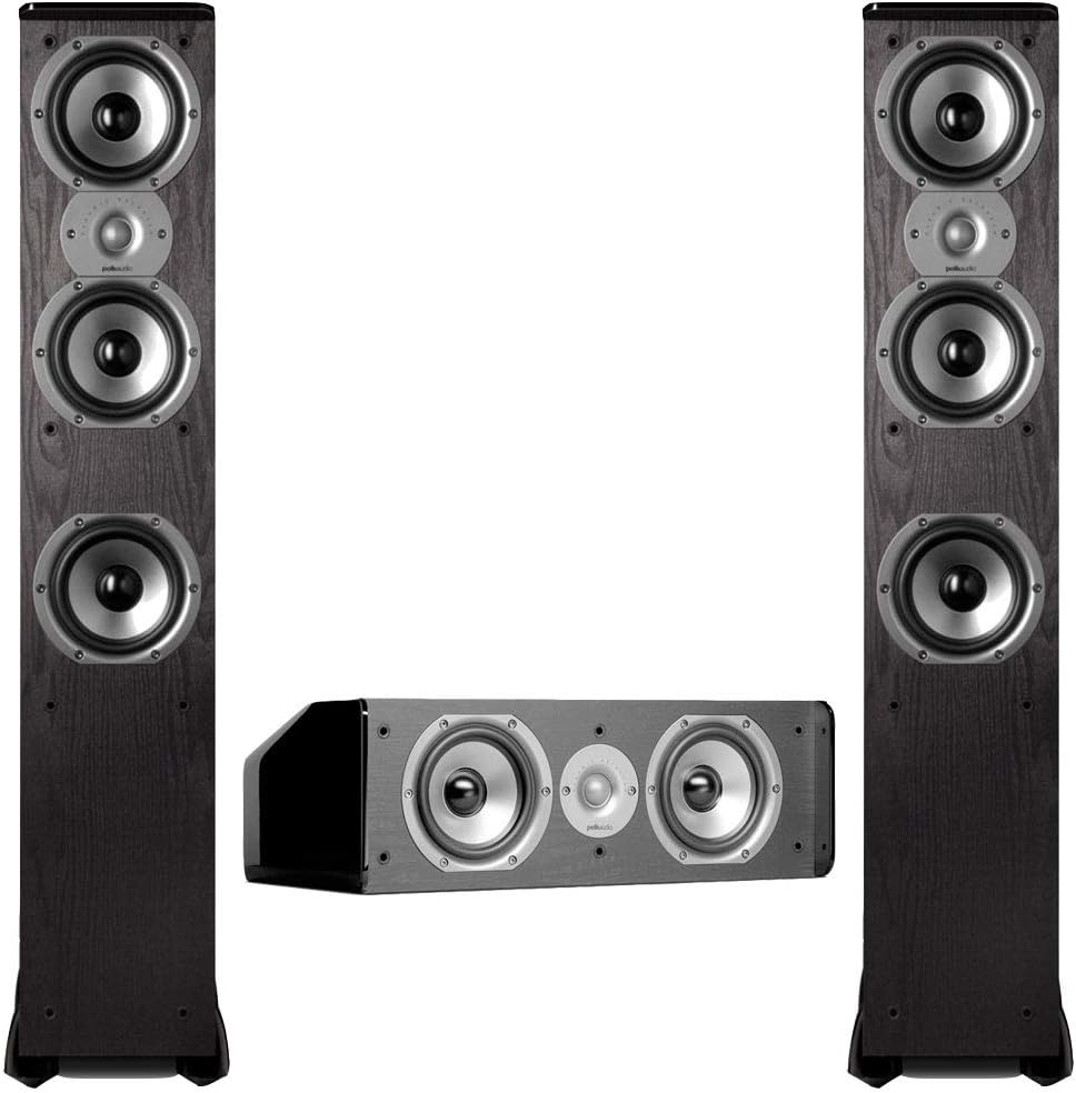 Polk Audio TSi400 3.0 Home Theater Speaker Package (Black)