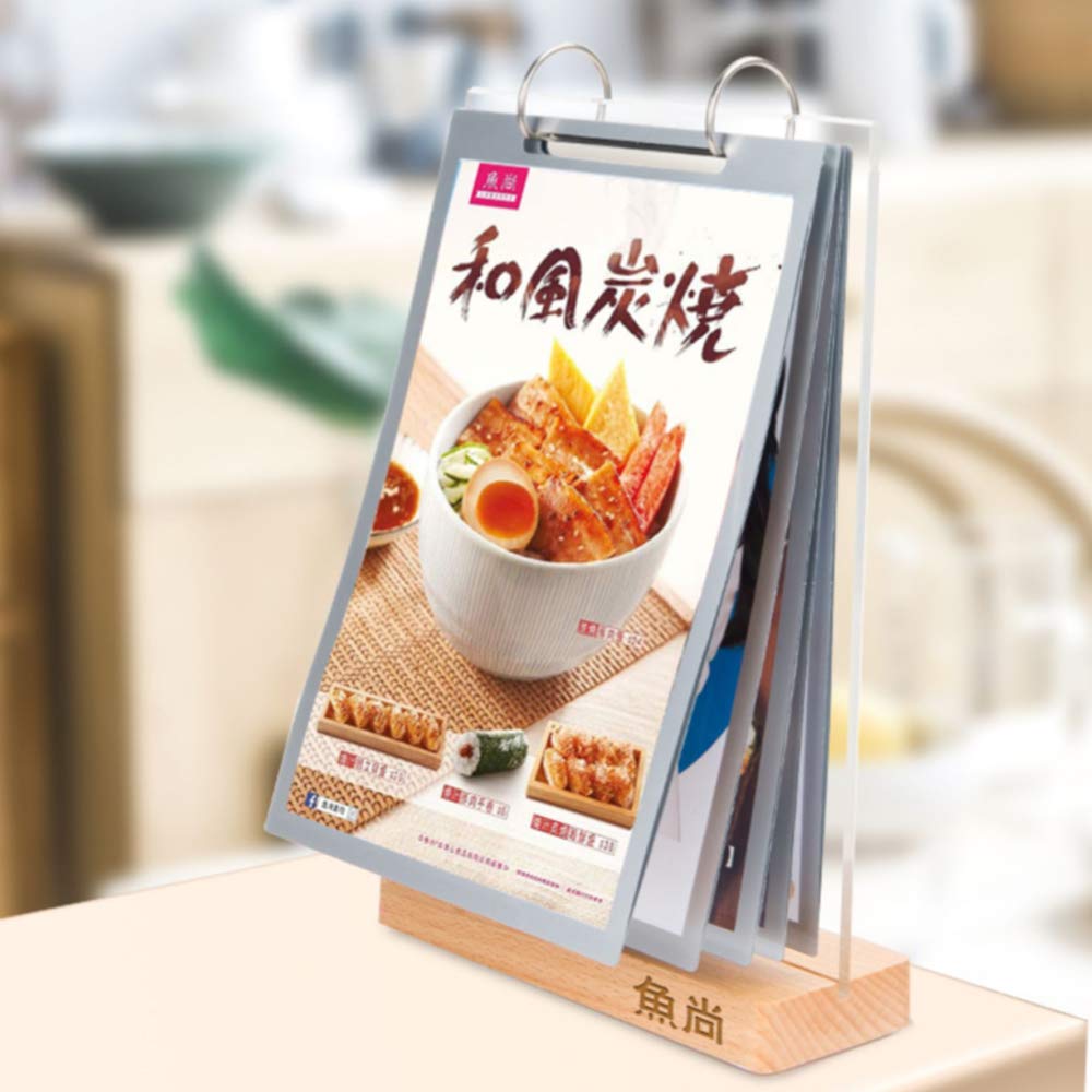 Buy Menu Covers,menu Holders,Restaurant Menu,Acrylic Sign Holder Shape