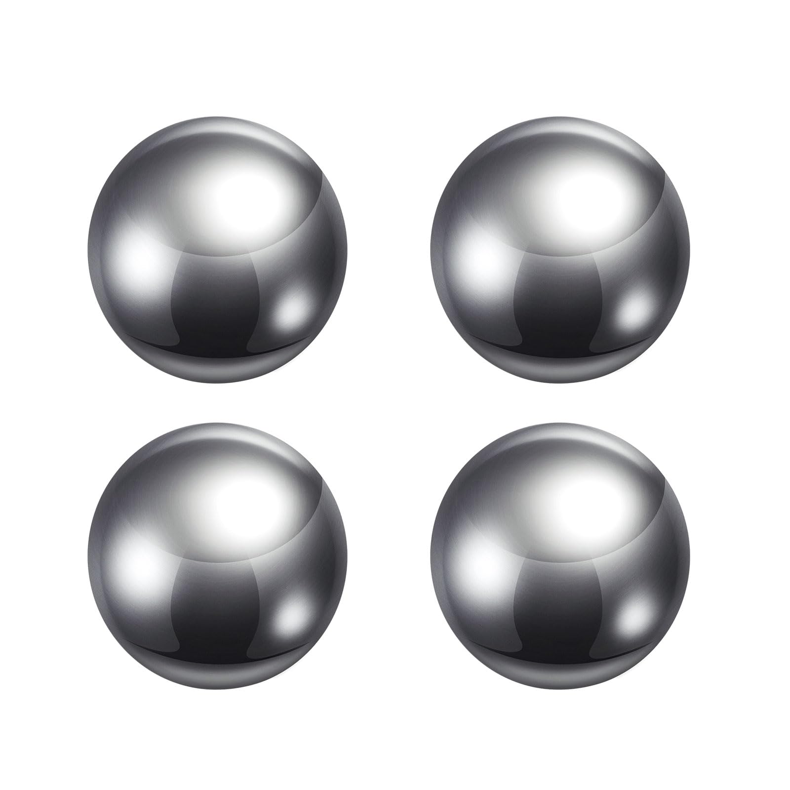QUARKZMAN 4pz Precisione Sfere 20mm Diametro 304 Metallico di Precisione Cuscinetto a Sfera in Acciaio Inossidabile Sfere Acciaio Lucidi per Cuscinetti