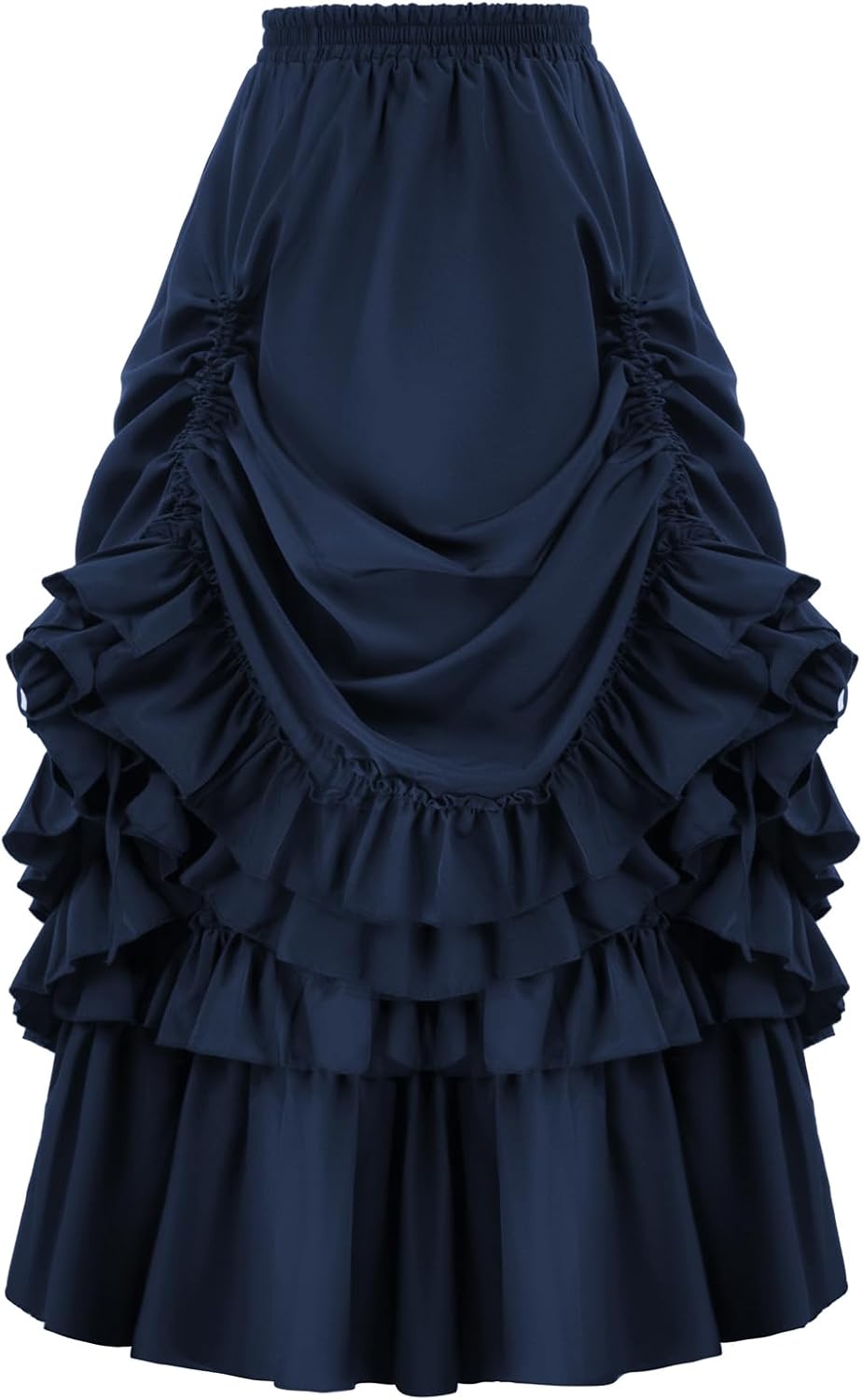 Belle Poque Women's Vintage Gothic Victorian Skirt Renaissance Style Falda
